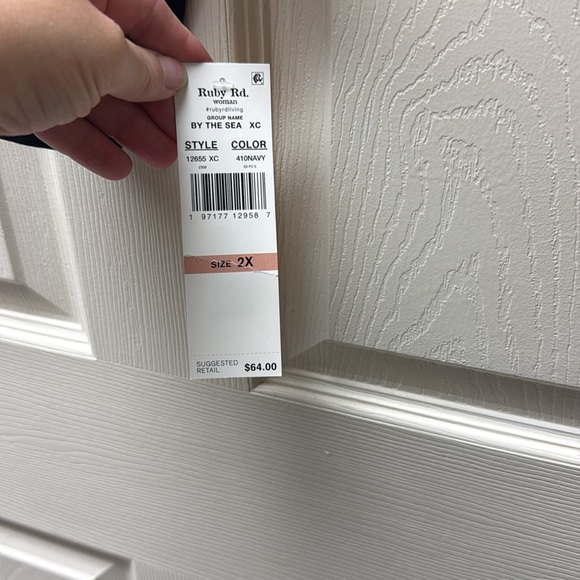 NWT Ruby Rd top - Picture 3 of 3